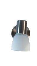 Kinkiet/lampa ścienna Brilliant Luca E14 chrom / biały
