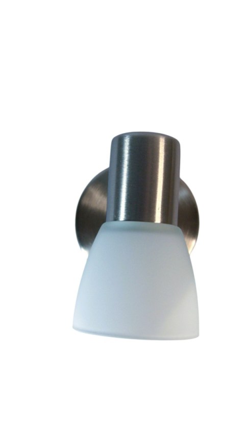 Kinkiet/lampa ścienna Brilliant Luca E14 chrom / biały Kinkiet/lampa ścienna Brilliant Luca E14 chrom / biały
