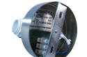 Kinkiet/lampa ścienna Brilliant Luca E14 chrom / biały