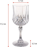 Zestaw 6 Kieliszków do Wina Alpina z Tworzywa sztucznego, 6 x 200ml