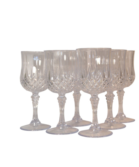 Zestaw 6 Kieliszków do Wina Alpina z Tworzywa sztucznego, 6 x 200ml Zestaw 6 Kieliszków do Wina Alpina z Tworzywa sztucznego, 6 x 200ml